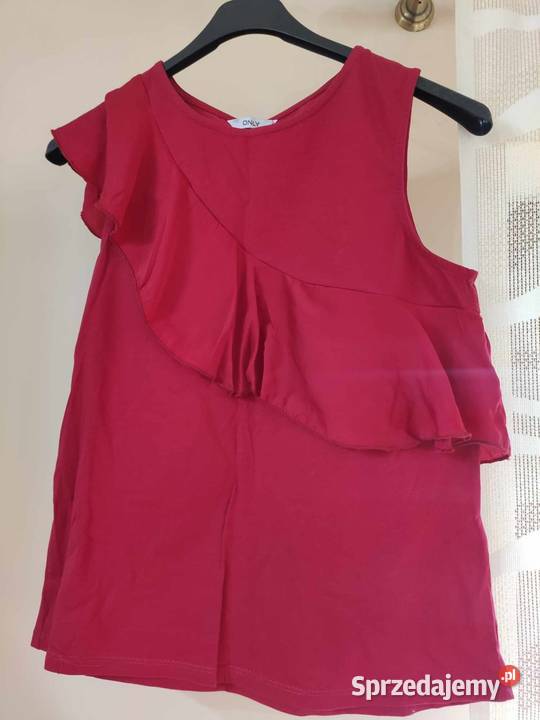 Bluzka z falbanką marki Only Hajnówka