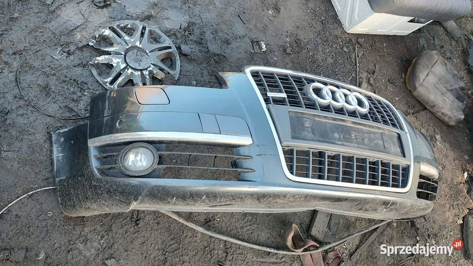Zderzak przód przedni kompletny spryski PDC Audi Książ Wielkopolski