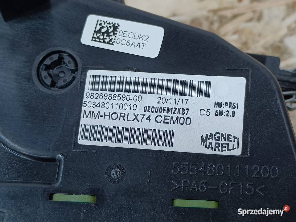 Przycisk Przełącznik Start Stop Citroen DS7 1722 osobowe sprzedam