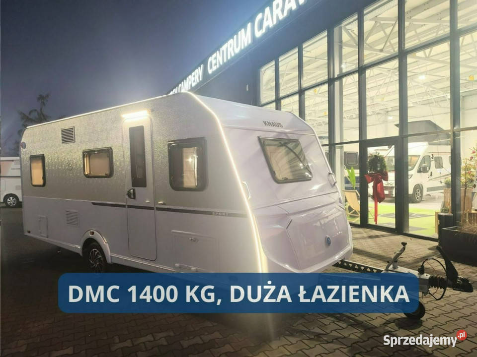 przyczepy kempingowe Knaus Sport 500 KD z dużą
