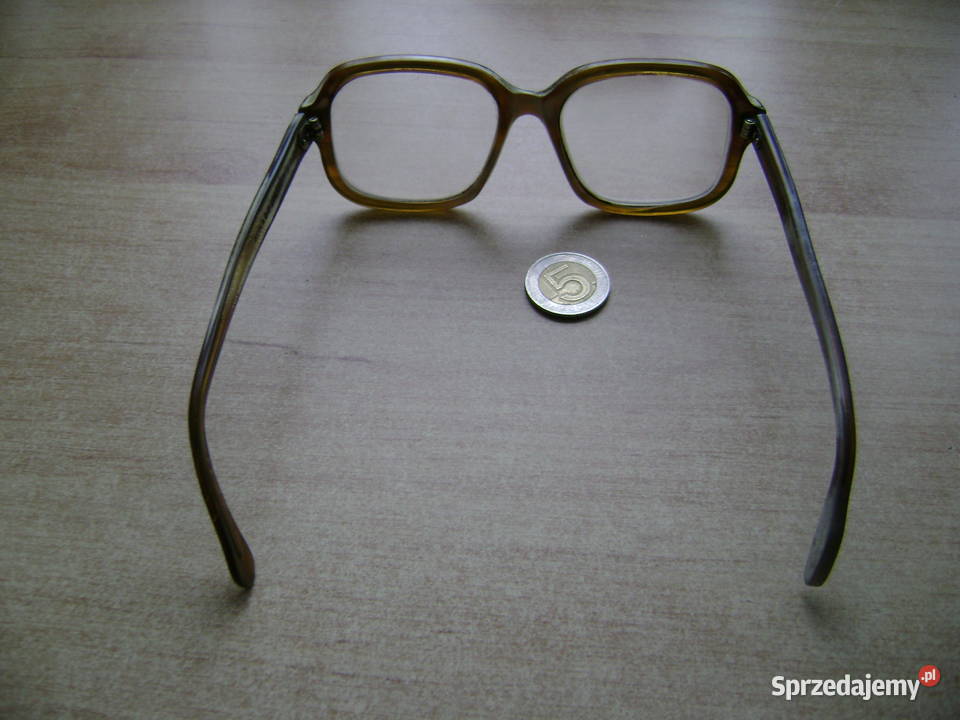 Starocie z PRL Okulary korekcyjne 2 dioptrie Okulary korekcyjne pomorskie Gdynia sprzedam