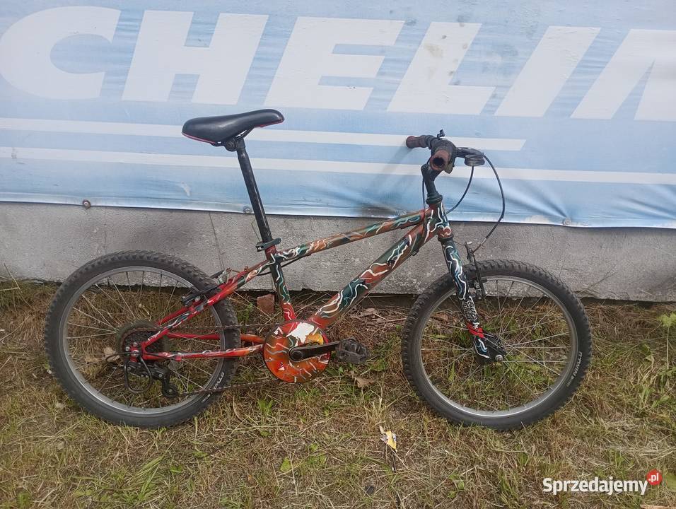 Rower dziecięcy koła 20 btwin pomorskie