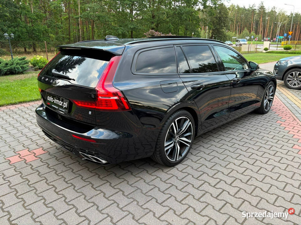 Volvo V60 20 D4 190 RDesign Panorama Skóry wielofunkcyjna kierownica Lipówki