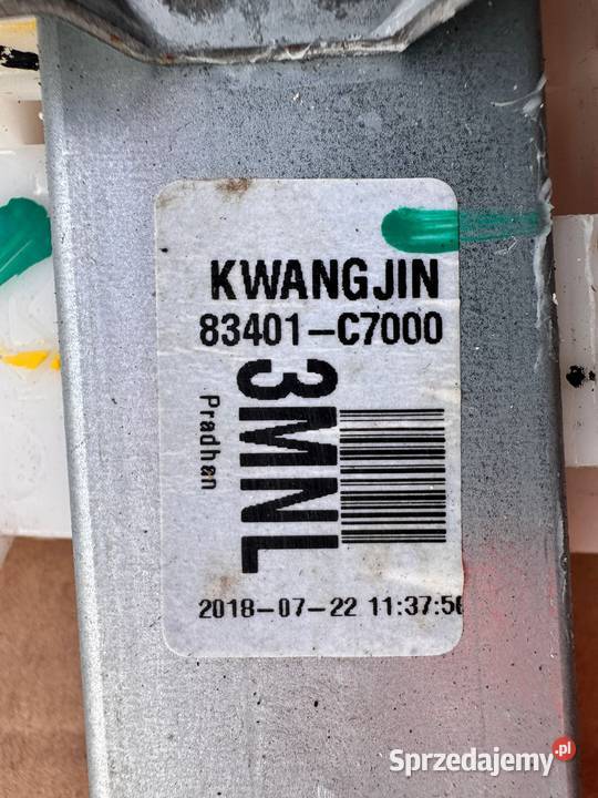 Mechanizm podnoszenia szyby lewy tył Hyundai i20 Brzesko