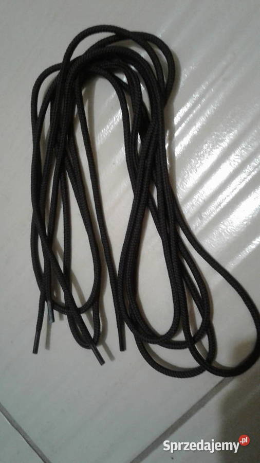 Mocne sznurowadła okrągłe do butów brązowe 140 mazowieckie Ostrów Mazowiecka