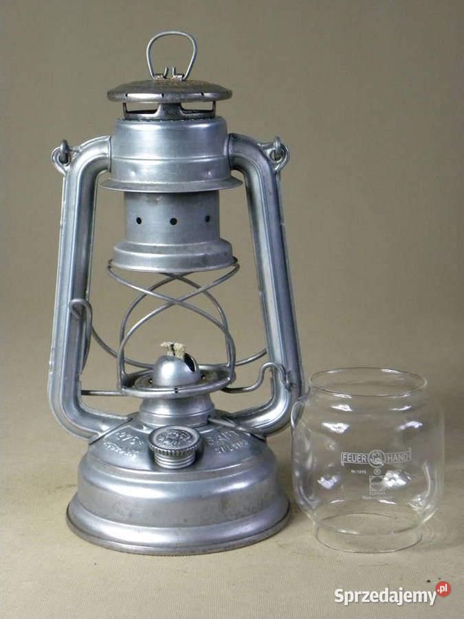 Niemiecka lampa naftowa Feuerhand 276 Baby Legnica