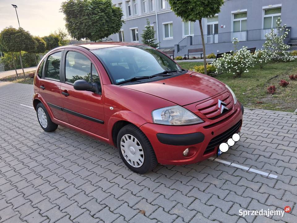 Citroen C3 2008r 11BLpgKlimaZarej wspomaganie kierownicy lubelskie Poniatowa sprzedam