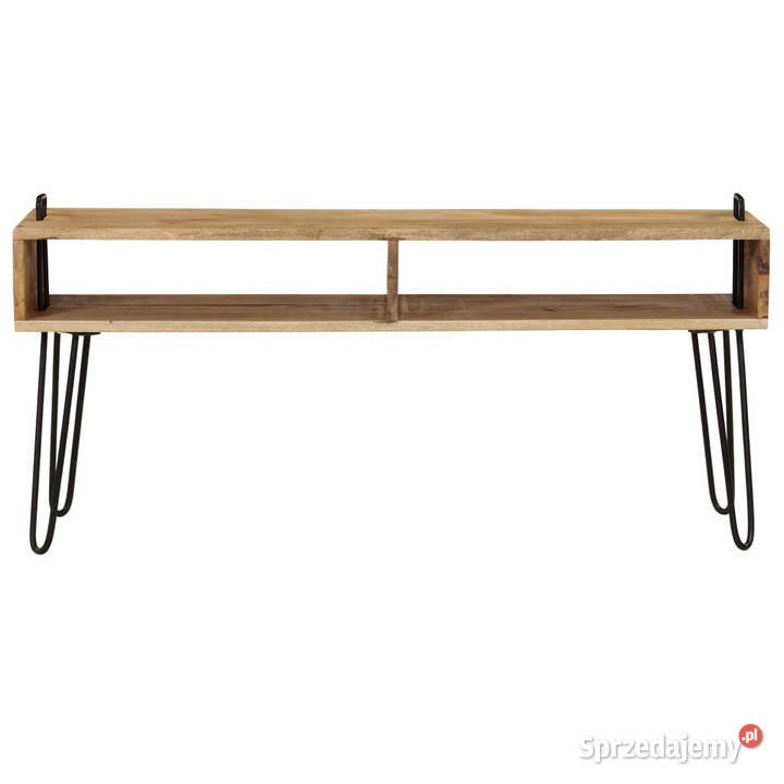 Szafka pod telewizor lite drewno mango 110 x 35