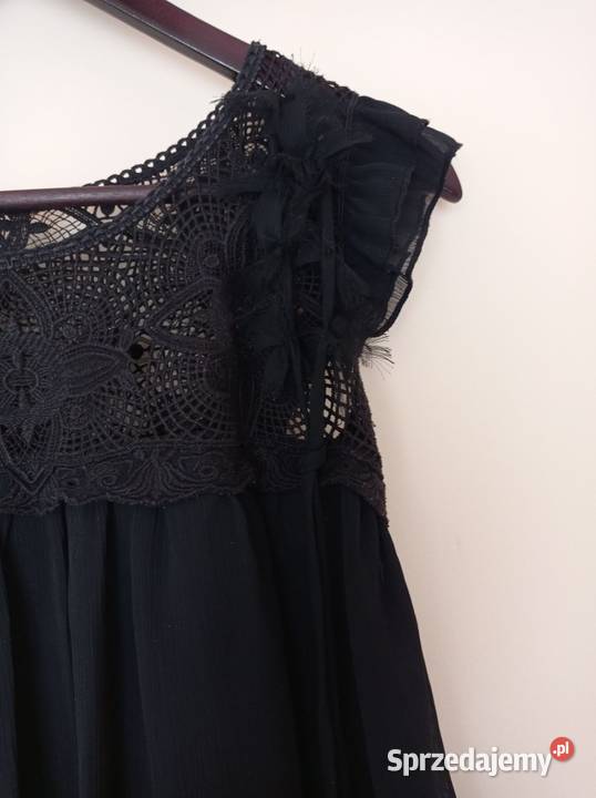 Czarna bluzka Look Rozmiar 38(M) Hajnówka