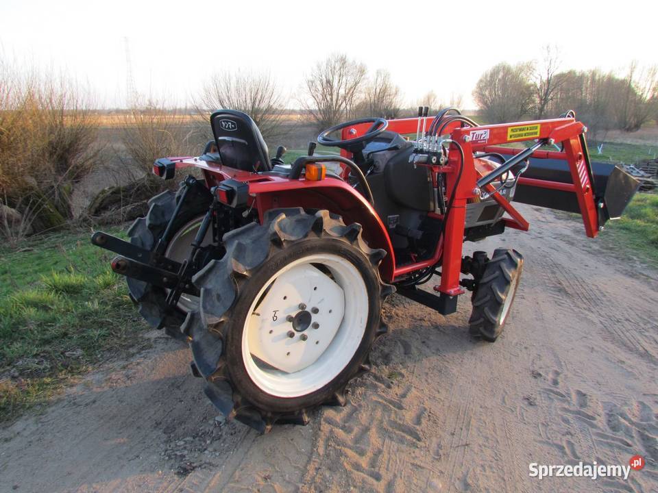 Minitraktorek Yanmar F180 18 4x4 z Nowym TUREM Gorzów Wielkopolski sprzedam