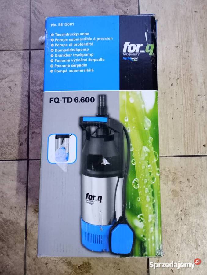 Pompa do wody Einhell FQTD 6600 świętokrzyskie