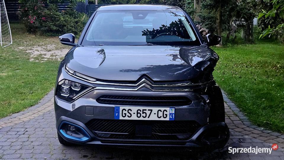 Citroe C4 Elektryk 50kWh 136 Full Led Alu 18 Szarów