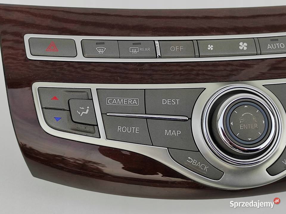 PANEL KLIMATYZACJI NAWIGACJI INFINITI Q70 M37 Nowy Tomyśl