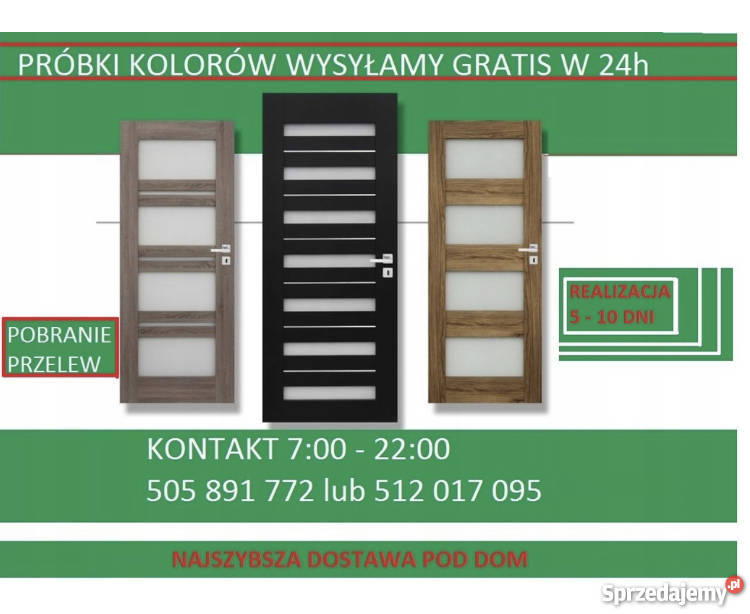 Drzwi Ceres Windoor szybko i tanio z dostawą pod Wrocław sprzedam
