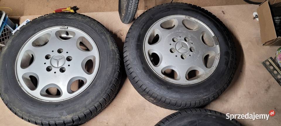 Felgi aluminiowe mercedes w 124 5x112 opony