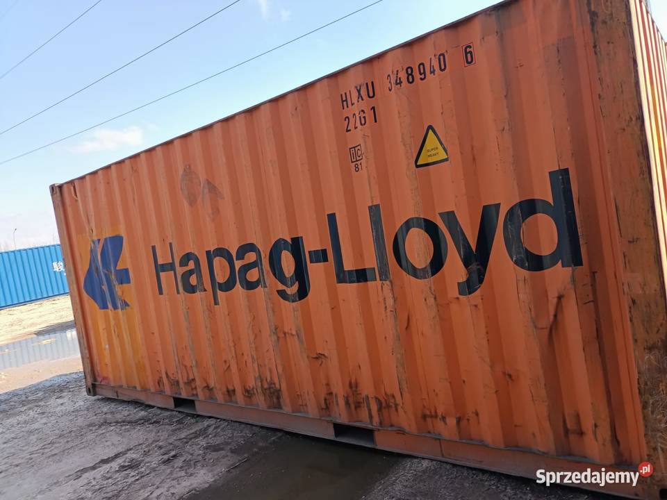 Kontener morski magazynowy 20DV 6 metrowy Reda sprzedam