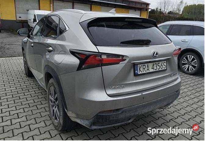Lexus NX 300h sprzedaż syndyka automatyczna małopolskie Kraków