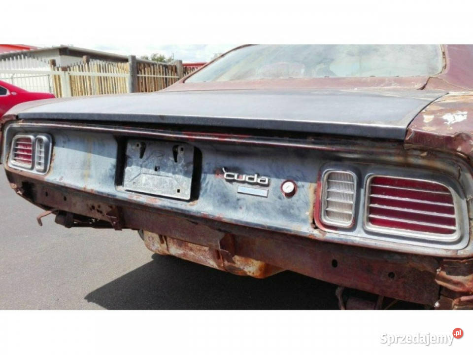 Plymouth Barracuda Plymouth Cuda Barracuda 1971 Plymouth lubuskie Sulechów