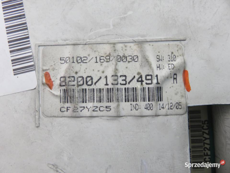 LICZNIK RENAULT KANGOO I 19 D 8200133491R osobowe małopolskie