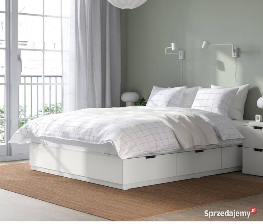 Rama łóżka Ikea nordli Skórzewo