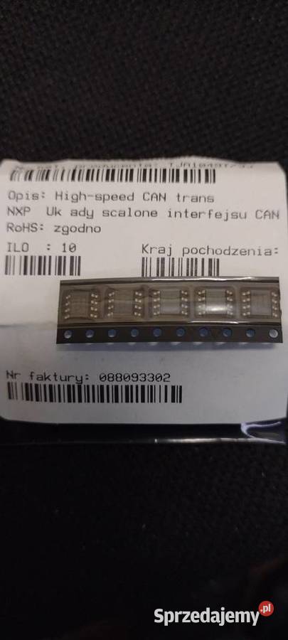 TJA1049T Interfejs CAN 5 Mbps SO8 smd TJA1049T3J opolskie