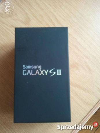 Pudełko telefonie samsung galaxy sII