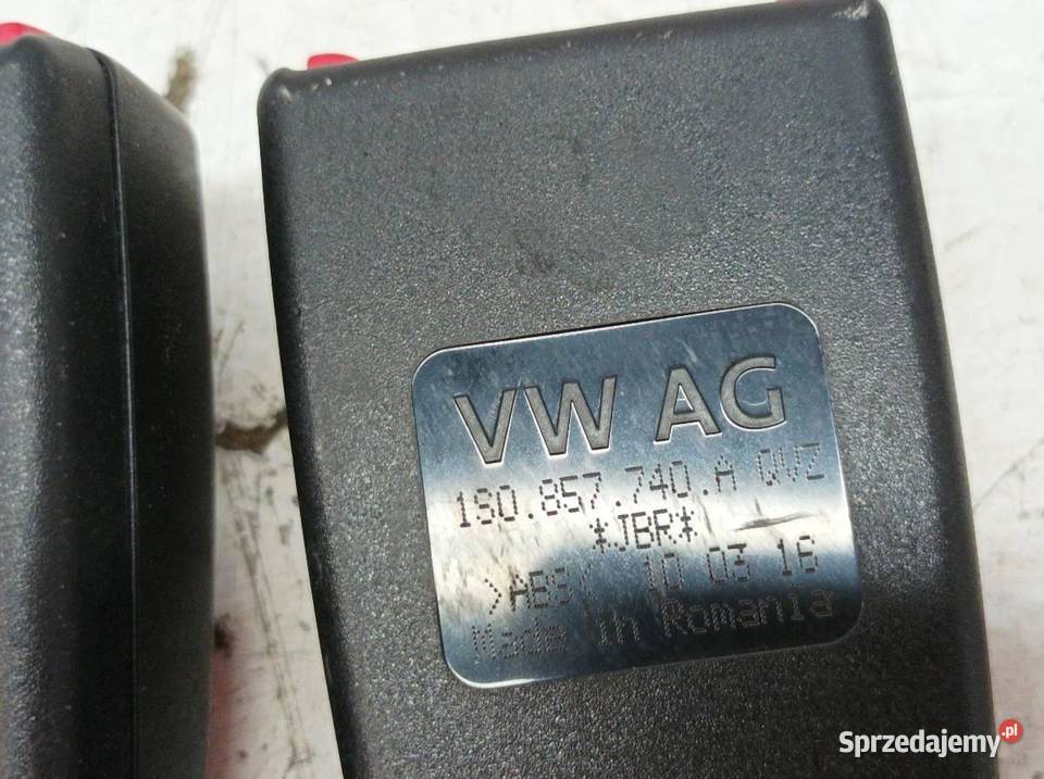 ZAPINKA PASA BEZPIECZEŃSTWA KOMPLET 1S0857740A osobowe świętokrzyskie