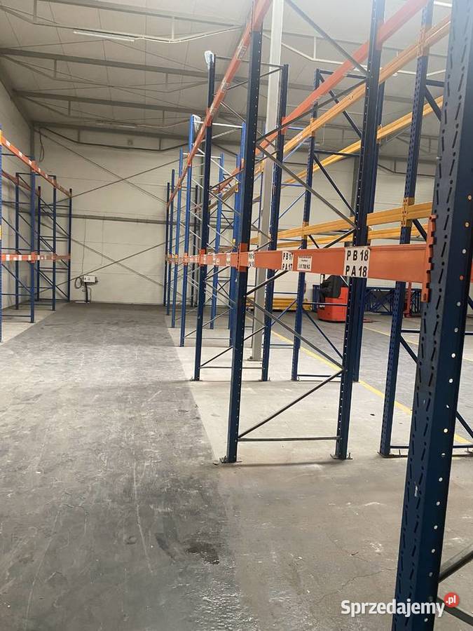 Regał magazynowy paletowy Warszawa
