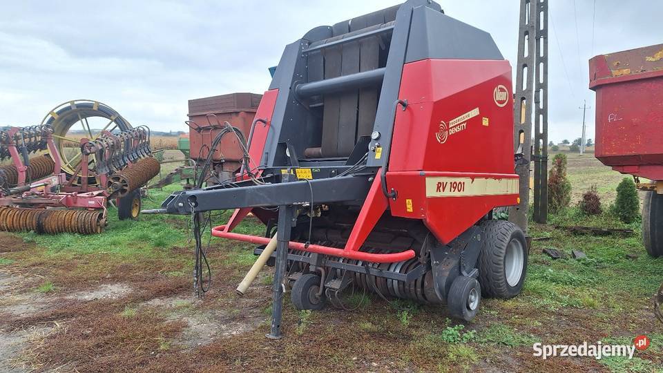 Prasa prasa kverneland vicon rv 1901 nieuszkodzony Czołowo
