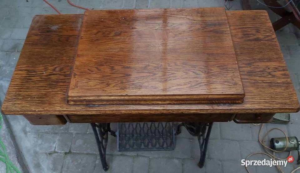 ZABYTKOWA MASZYNA DO SZYCIA SINGER ANTYK STOLIK Poznań sprzedam