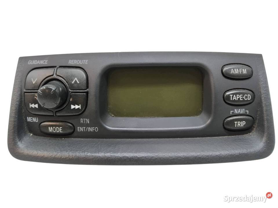 WYŚWIETLACZ RADIA 8611052020B0 Toyota Yaris I świętokrzyskie