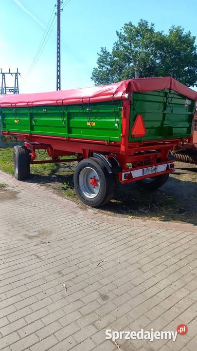Przyczepa rolnicza D46 nieuszkodzony Mokra