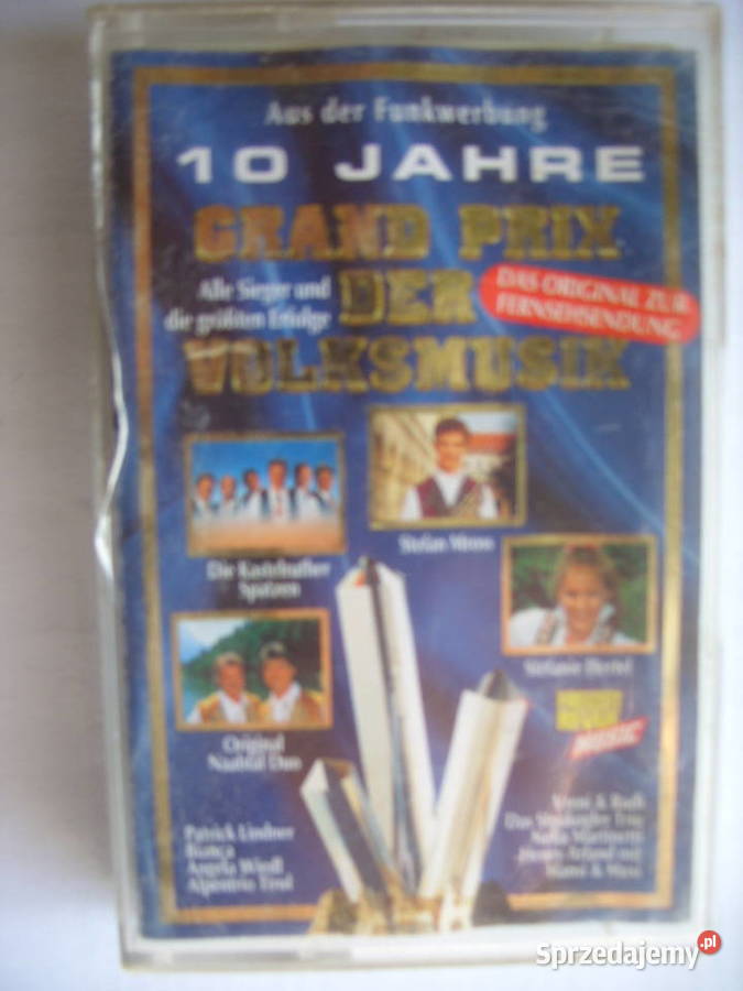 Kaseta 10 JAHRE GRAND MUSIC 1995 kaseta Wołów sprzedam