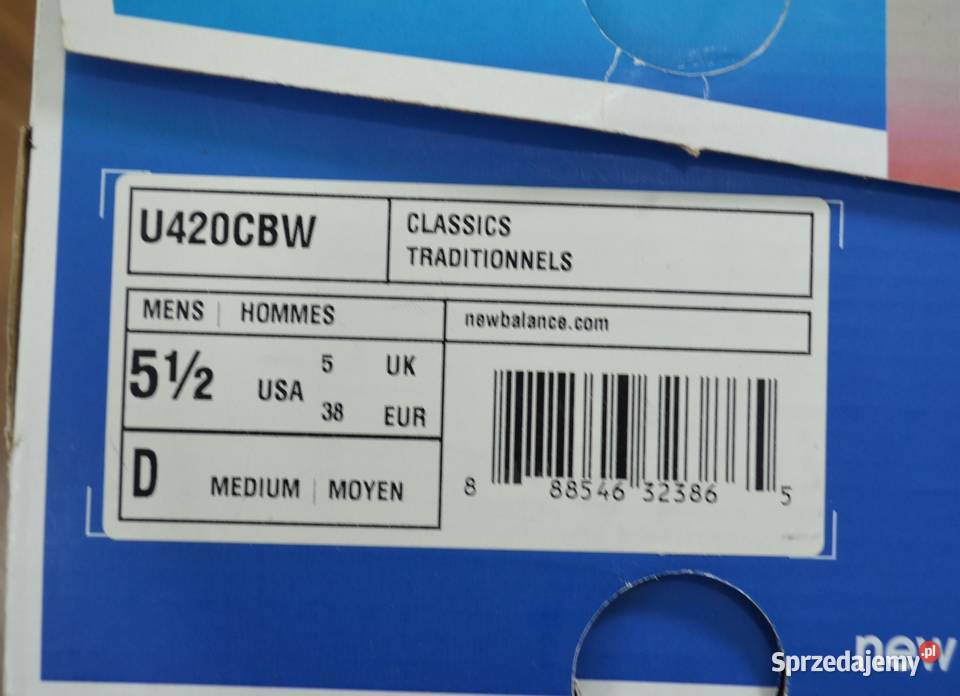 Balance U420CBW buty damskie 38 New Balance Bochnia sprzedam