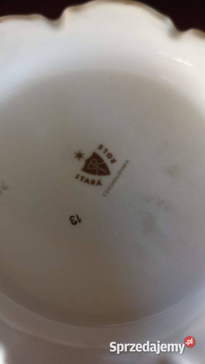 Waza z pokrywką z kwiatuszkami Stara Role Gdańsk sprzedam