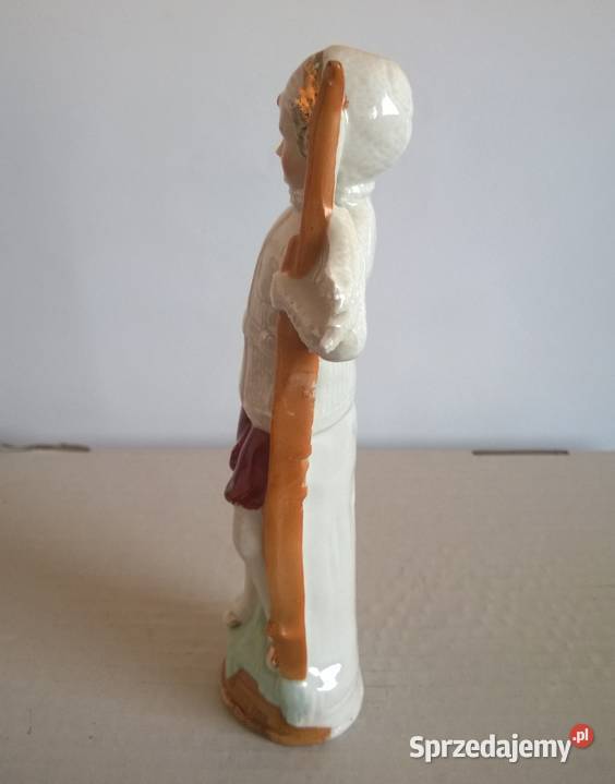 Stara Figurka Porcelanowa Niemcy Narciarka Radom