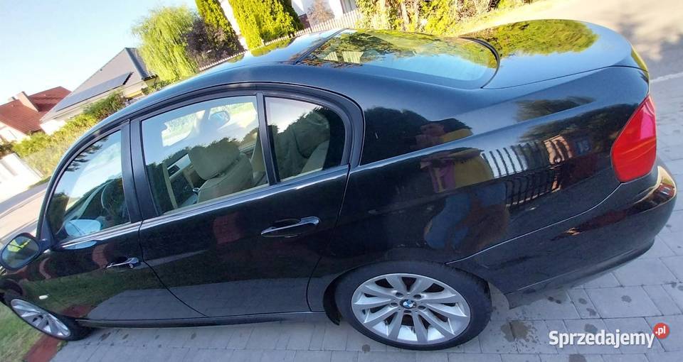 BMW320i e90 2009r 220tkm Pb Lublin uszkodzony BMW lubelskie