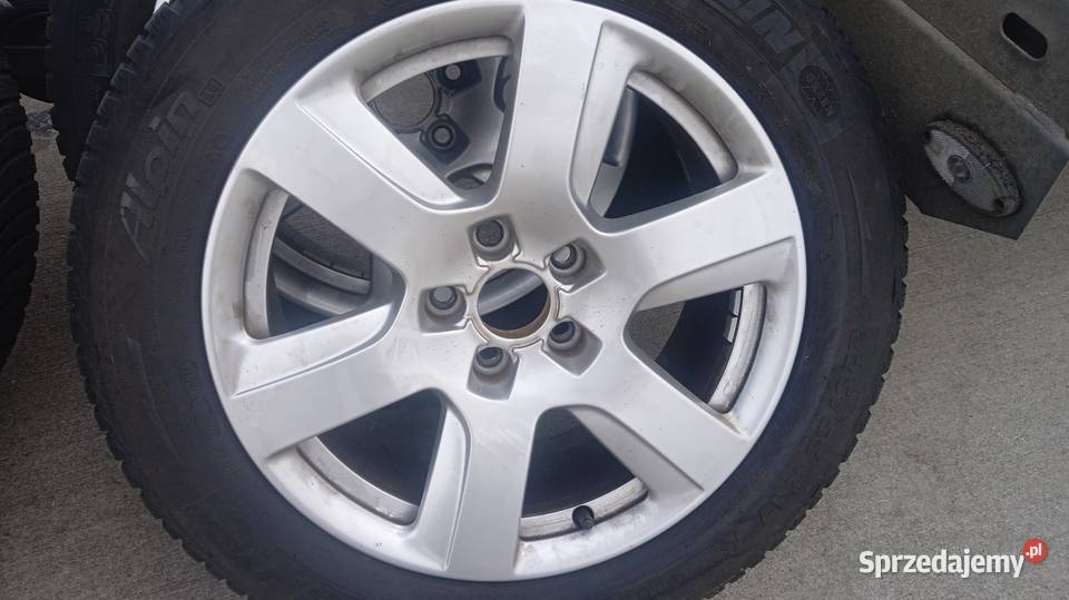 Alufelgi audi VW skoda 5x112 17 opony22555r17 dolnośląskie Bolesławiec