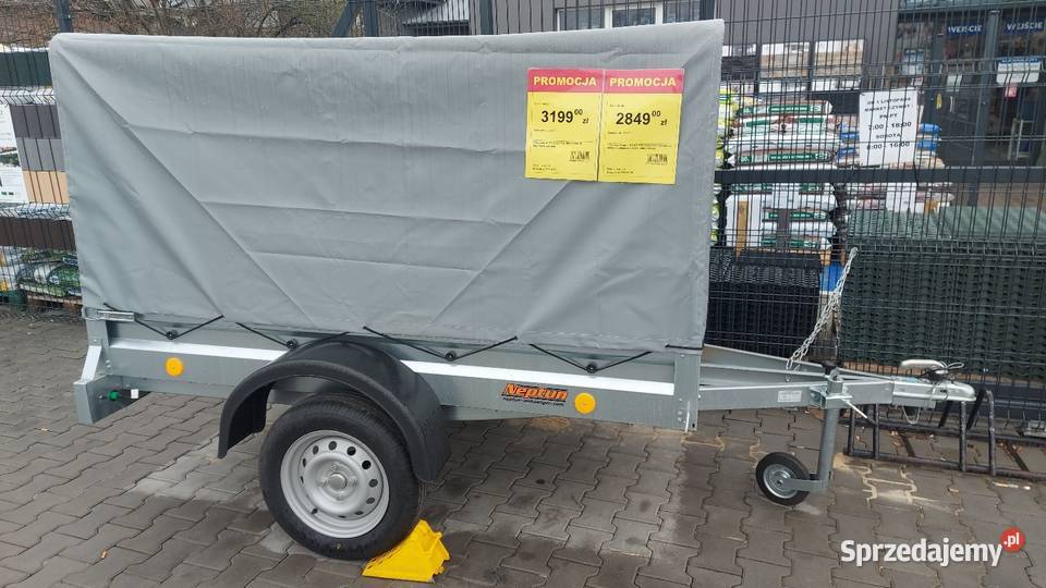 Przyczepka Neptun N7202 ptd Nowa Stelaż Dębica