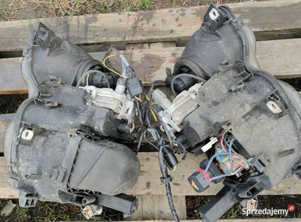 Lampy przednie przód BMW E46 Compact Xenon Oświetlenie śląskie Żory