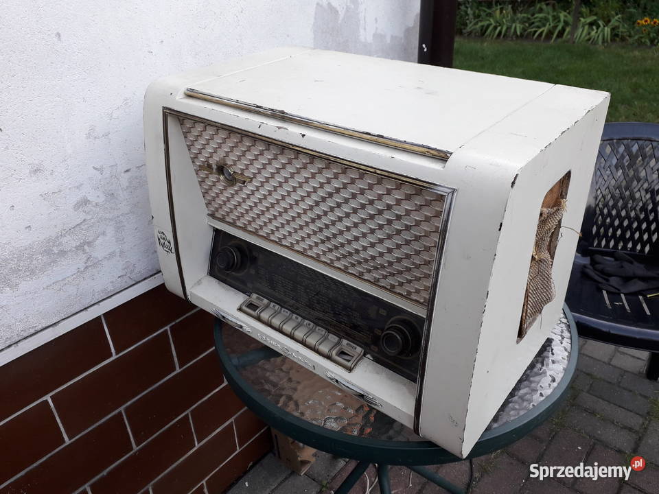 Radio lampowe z gramofonem Loewe Opta Warszawa sprzedam