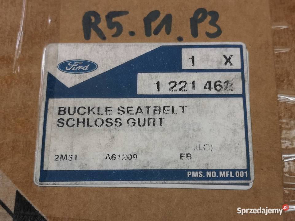 NAPINACZ PASA BEZP LEWY PRZÓD FORD FOCUS I