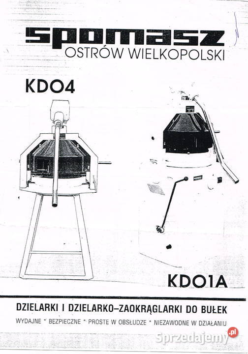 Dzielarka Spomasz KDO1A małopolskie Nowy Sącz