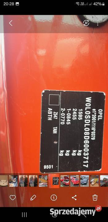 Opel corsa d lift Części montażowe lubelskie