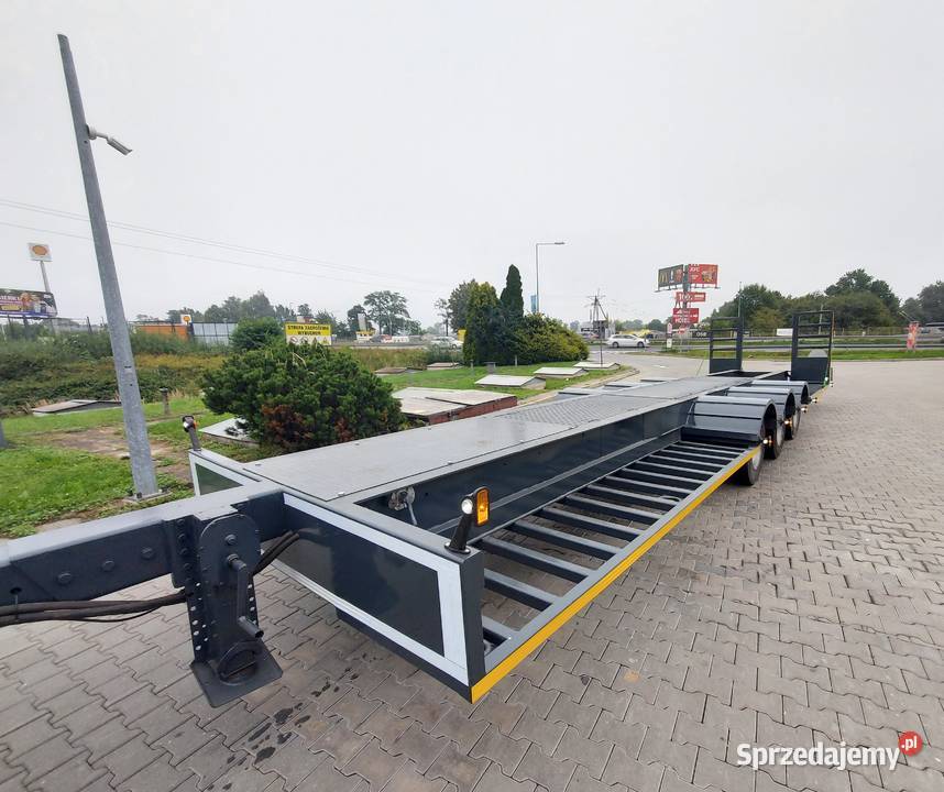 przyczepa niska laweta z najazdam do przewozu wielkopolskie Stęszew