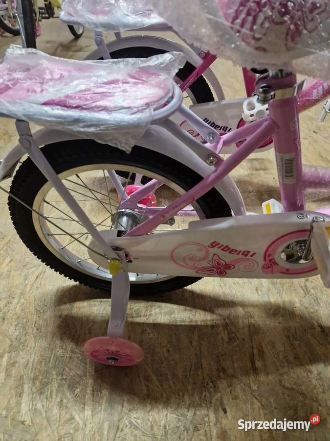 Rower dziecięcy 16 różowy Motylek YIBEIGI 4 Głogowa sprzedam