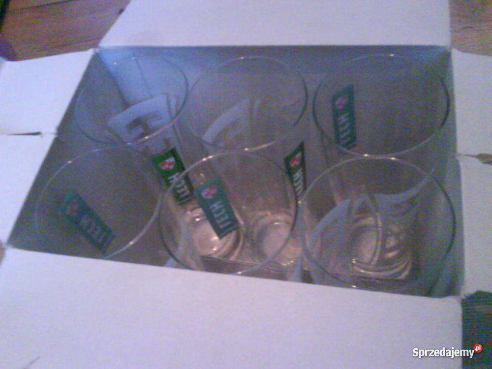 SZKLANKI DO PIWA LECH 6 kujawsko-pomorskie Nakło nad Notecią sprzedam