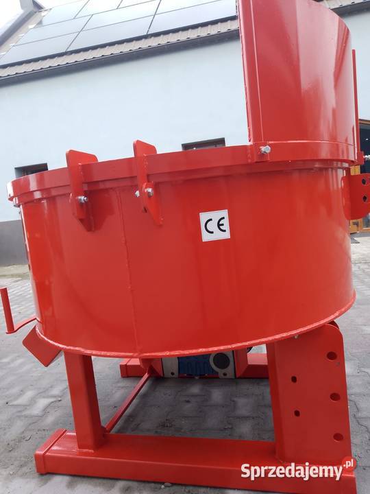Elektryczna betoniarka planetarna 800L malowana Opole Lubelskie