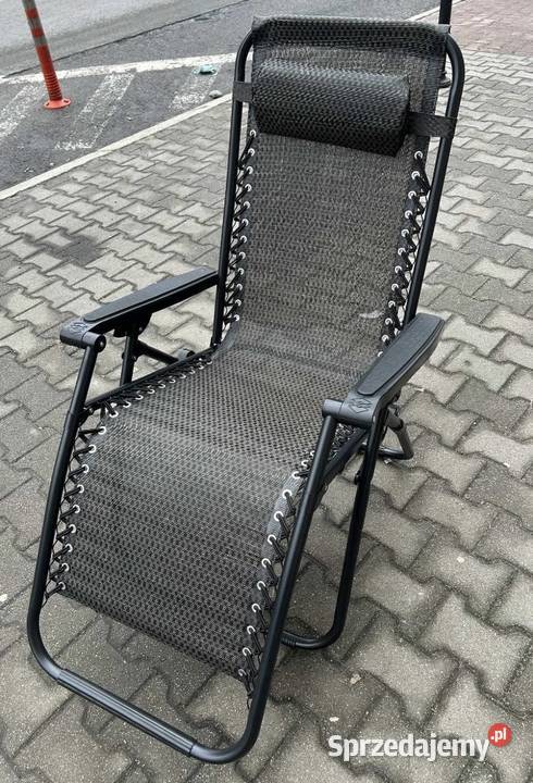 139 Leżak sznurowany z poduszka pod głowę Leżaki i leżanki Zabrze