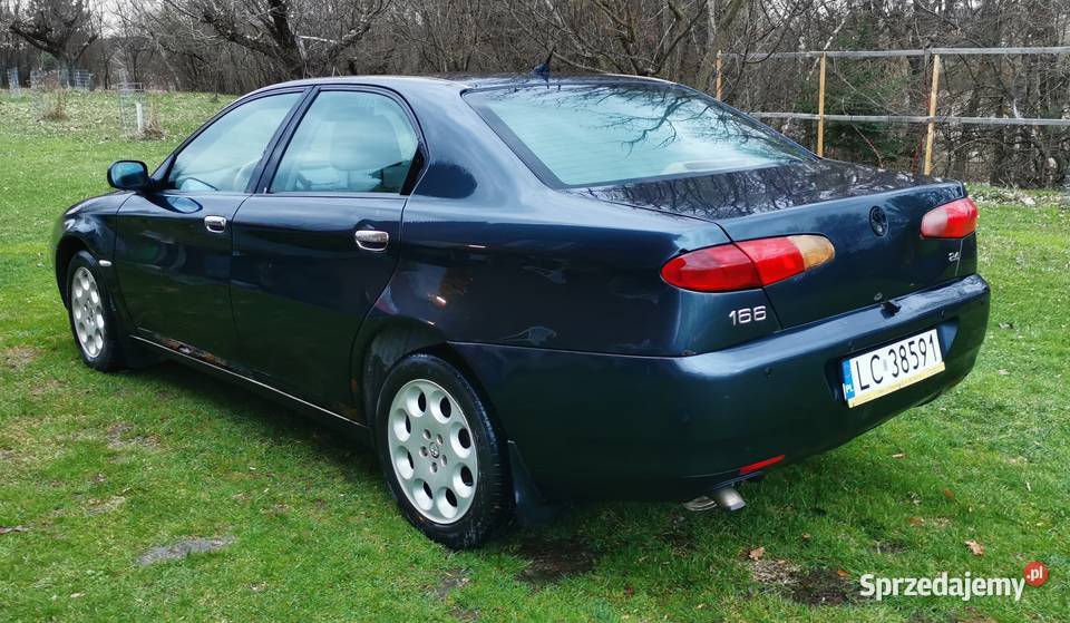 Alfa Romeo 166 24 JTD 150 2002r 504000km lubelskie Skierbieszów